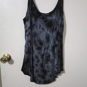 Torrid Size 1 Dark Blue Tie-dye Ava Cami